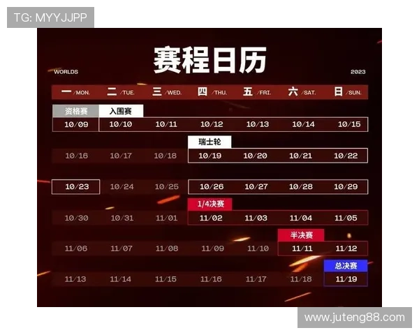 2025年LOL全球总决赛赛程全面公布精彩赛事即将开启